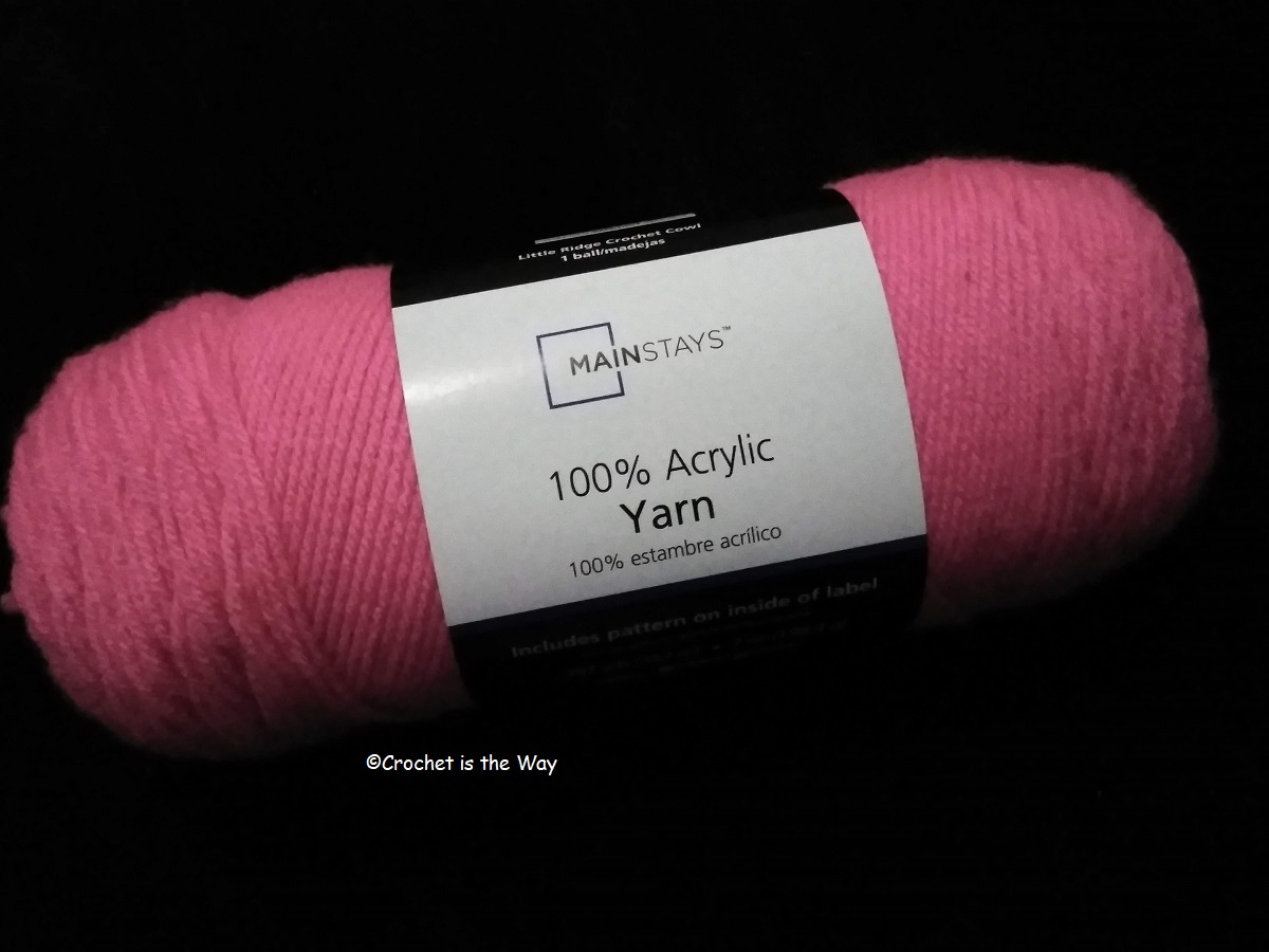 Trying New Yarn: A Mainstays Review