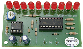 Skema Rangkaian Lampu Running LED Animasi Sederhana - Foxify