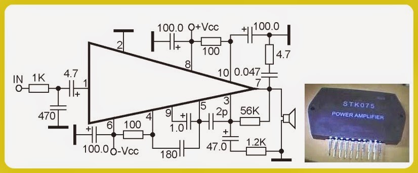Electro help: STK --- SERIES - POWER-AMPLIFIER ICs and TYPICAL CIRCUIT