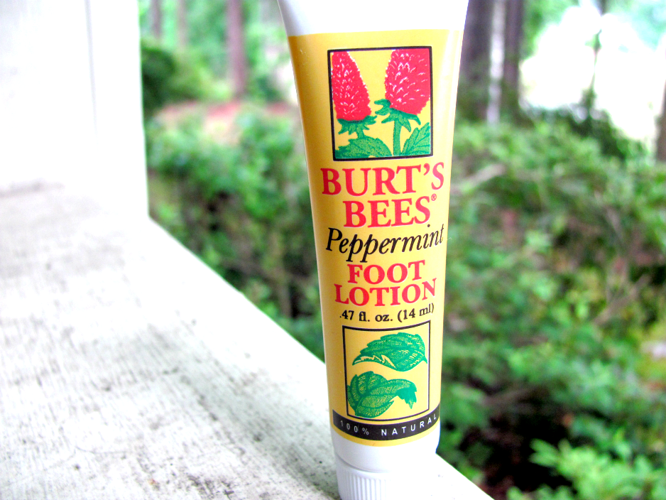 Burt's Bees Peppermint Foot Lotion Review The Casual Sophisticate