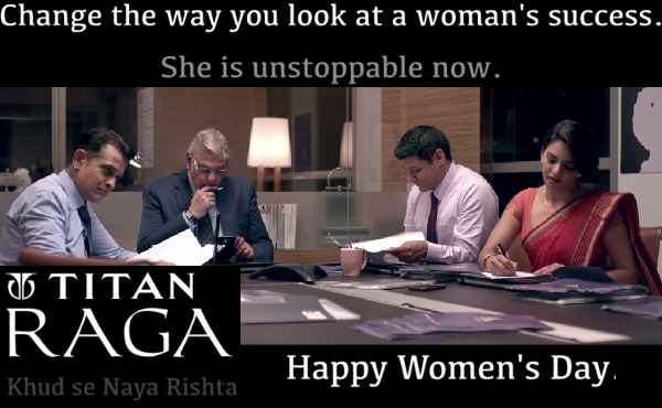 Titan.co.in Raga Women's Day 2016 Special Video gender bias, female discrimination Titan.co.in Raga Women's Day 2016 Special Video gender bias, female discrimination