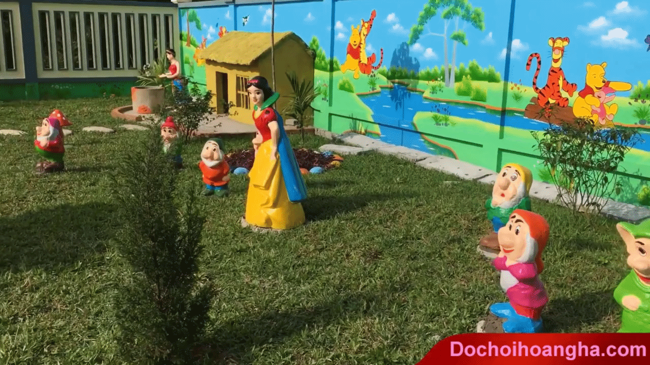 Thiết kế tượng cổng vườn cổ tích mầm non cho bé Thiết kế tượng cổng vườn cổ tích mầm non cho bé