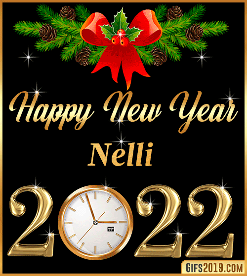Gif Happy New Year 2022 Nelli