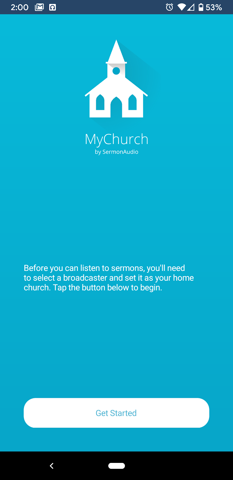 Instructions for Downloading and Using the Mobile App Amboy Baptist