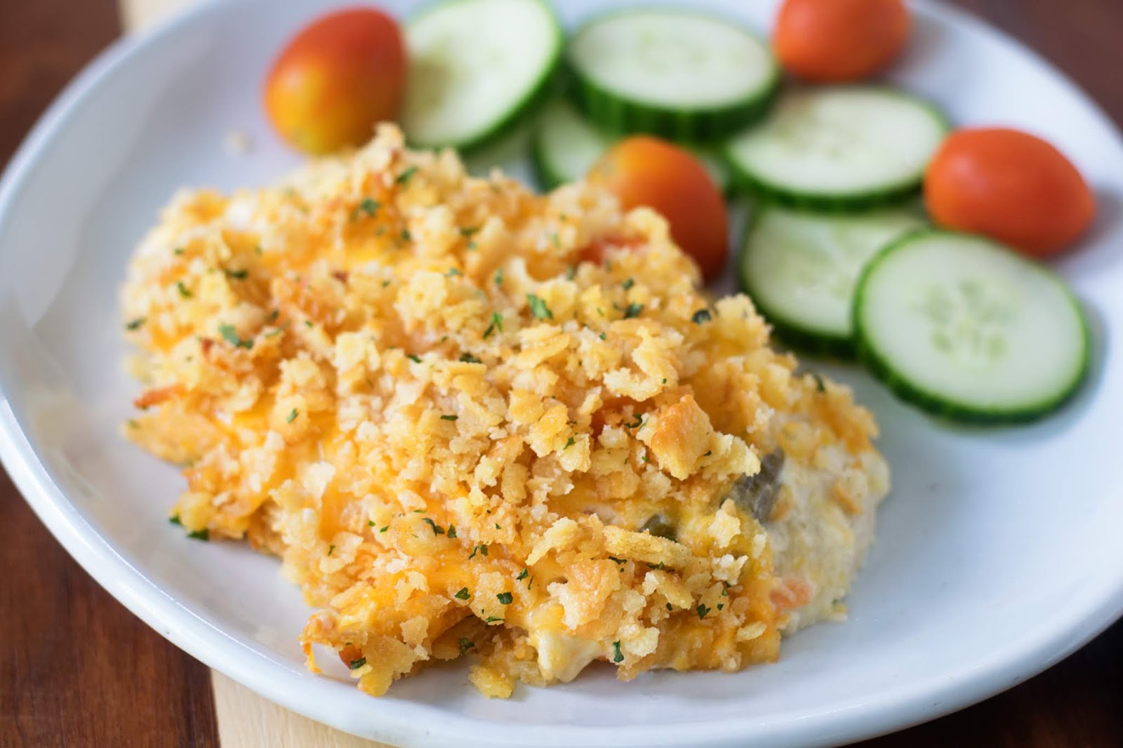 Ritz Cracker Chicken Bake Recipe The Kitchen Wife