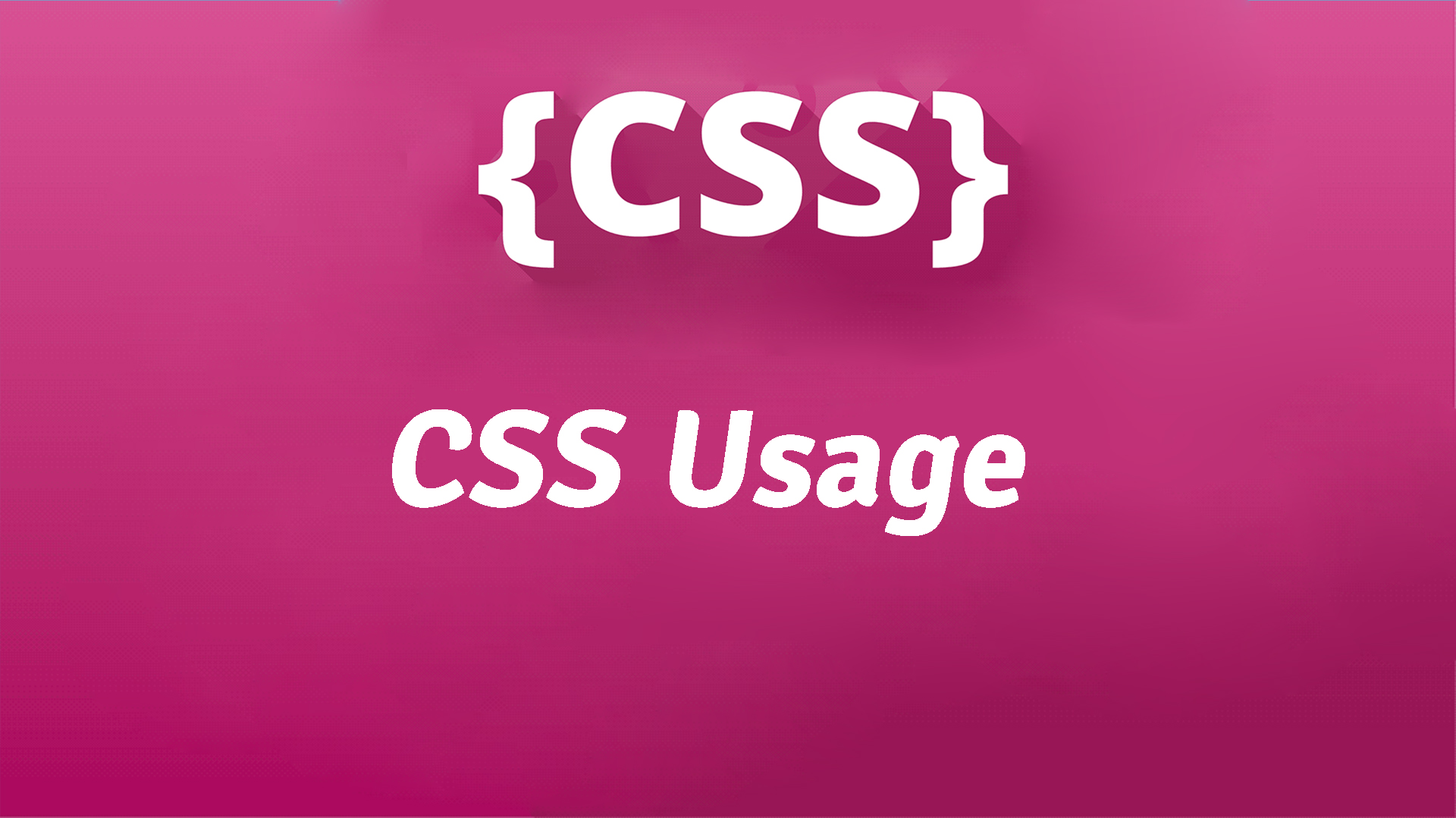 CSS Usage