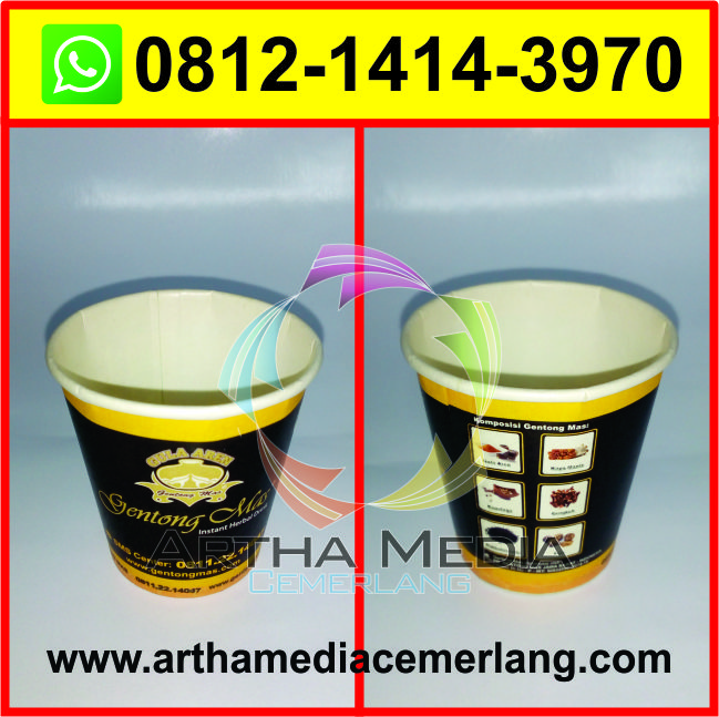 Paper Cup Bandung, Gelas Kertas Untuk Kopi, Gelas Cup Tahan Panas