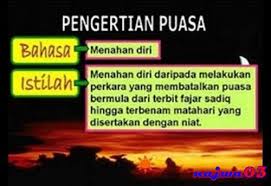Dalil Dan Pengertian Puasa Dalam Islam Pendidikan Dan Pengajaran