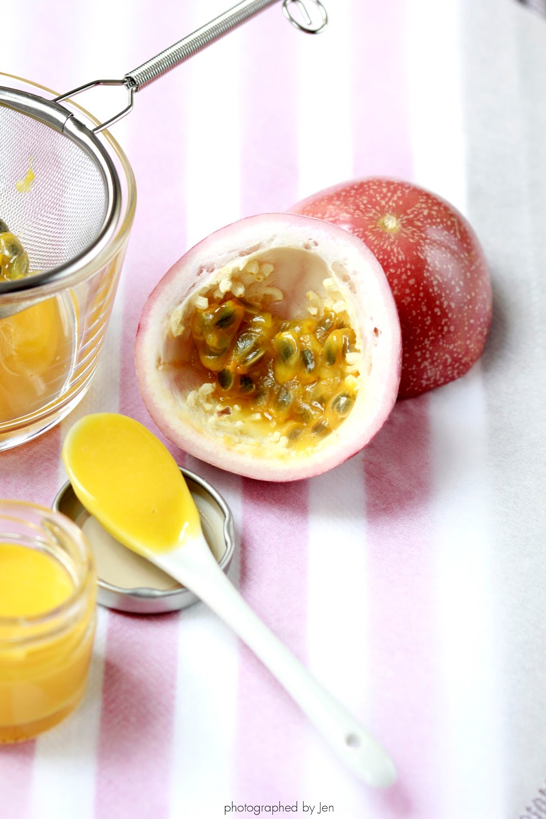 In Cookie Haven Home Made Passion Fruit Curd