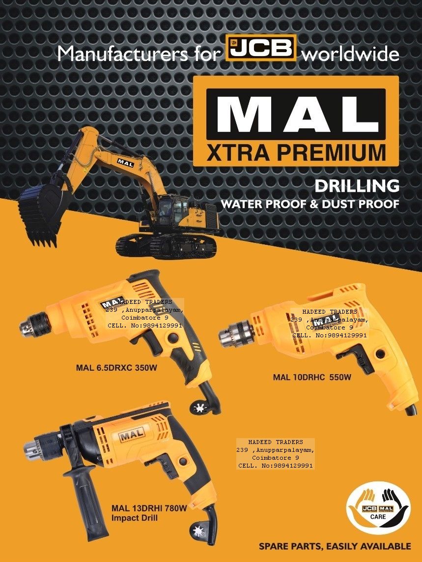 JCB MAL 2 26 Rotary Hammer Drill