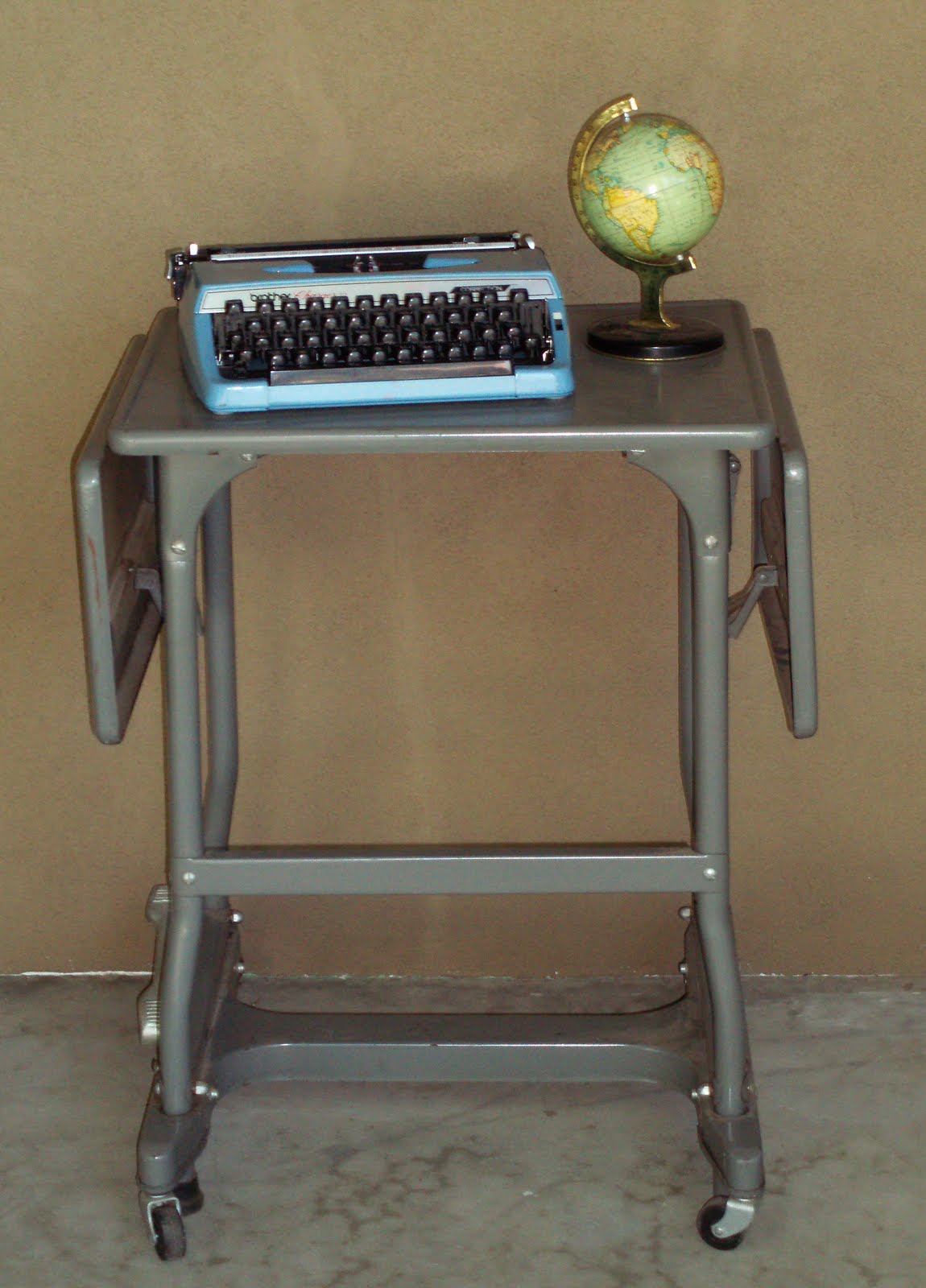 Lipstick and Laundry Vintage Typewriter Table