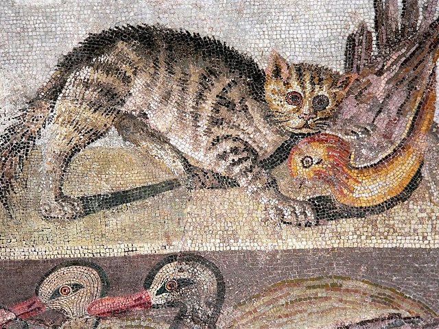 Mosaic from The House of the Faun in Pompeii