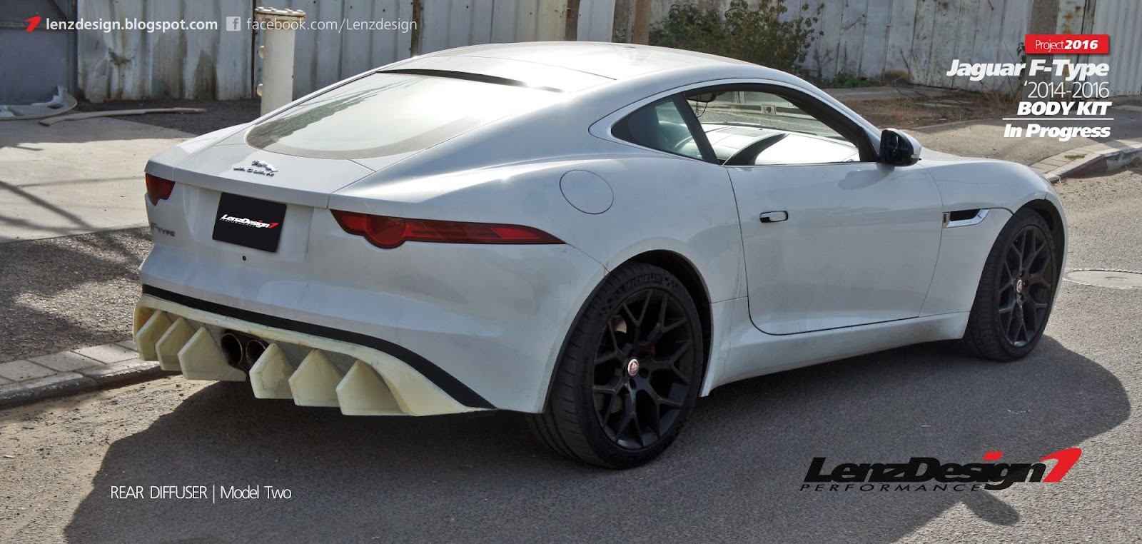 Jaguar F-Type Body Kit Lenzdesign Performance