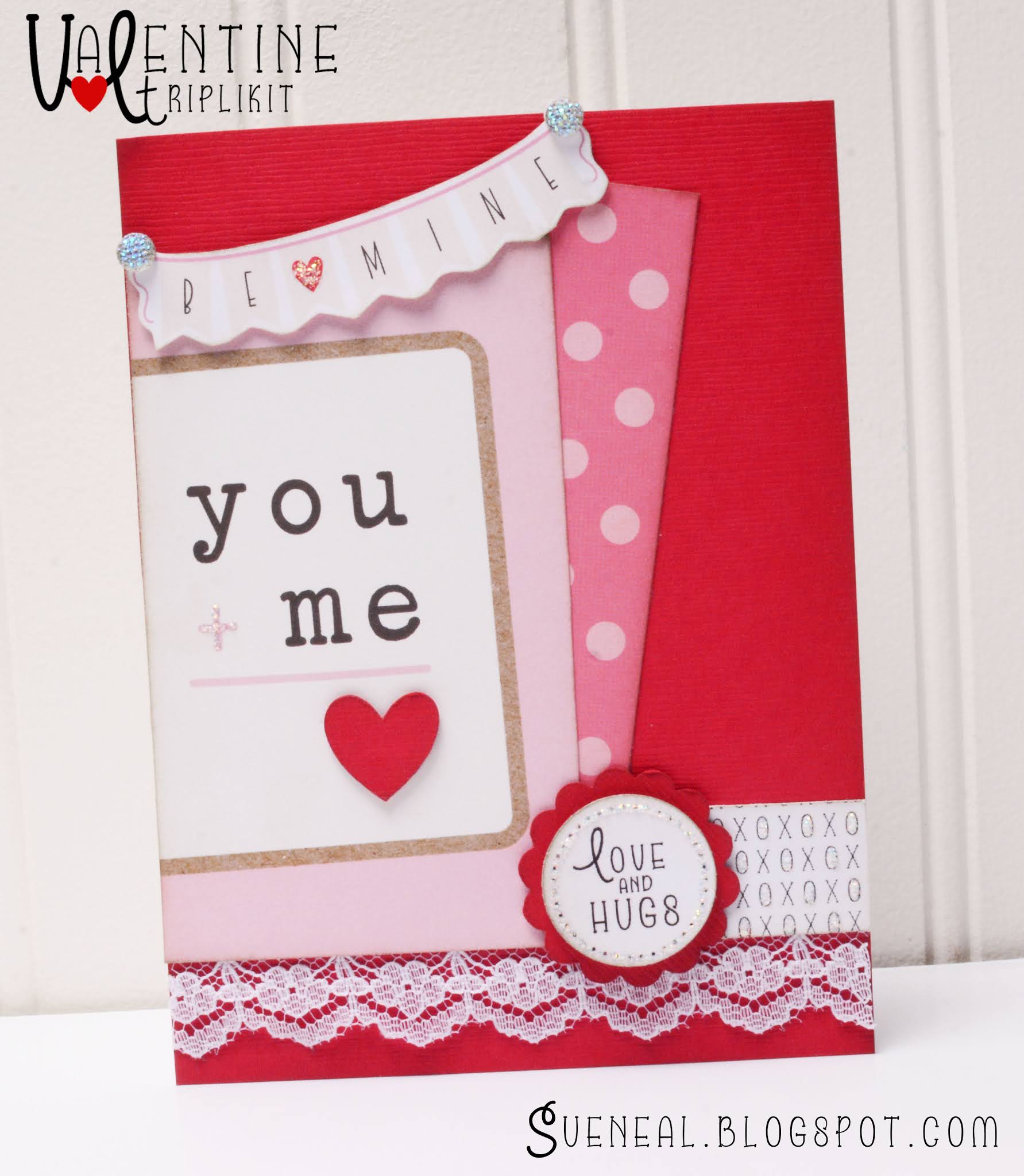 Pin by elaine hepburn on cards Q's Creative Card Making Kits: Valentine Collection Card Kit - in