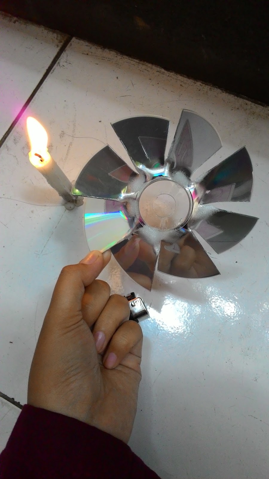 Cara Membuat Baling Baling Kipas Angin Dari Barang Bekas