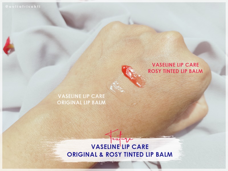 REVIEW VASELINE LIP CARE ORIGINAL & ROSY TINTED LIP BALM BEKIKA ROOM