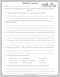 Find out how your students learn best and what interest them with this free interest survey, learning style form, and parent survey!