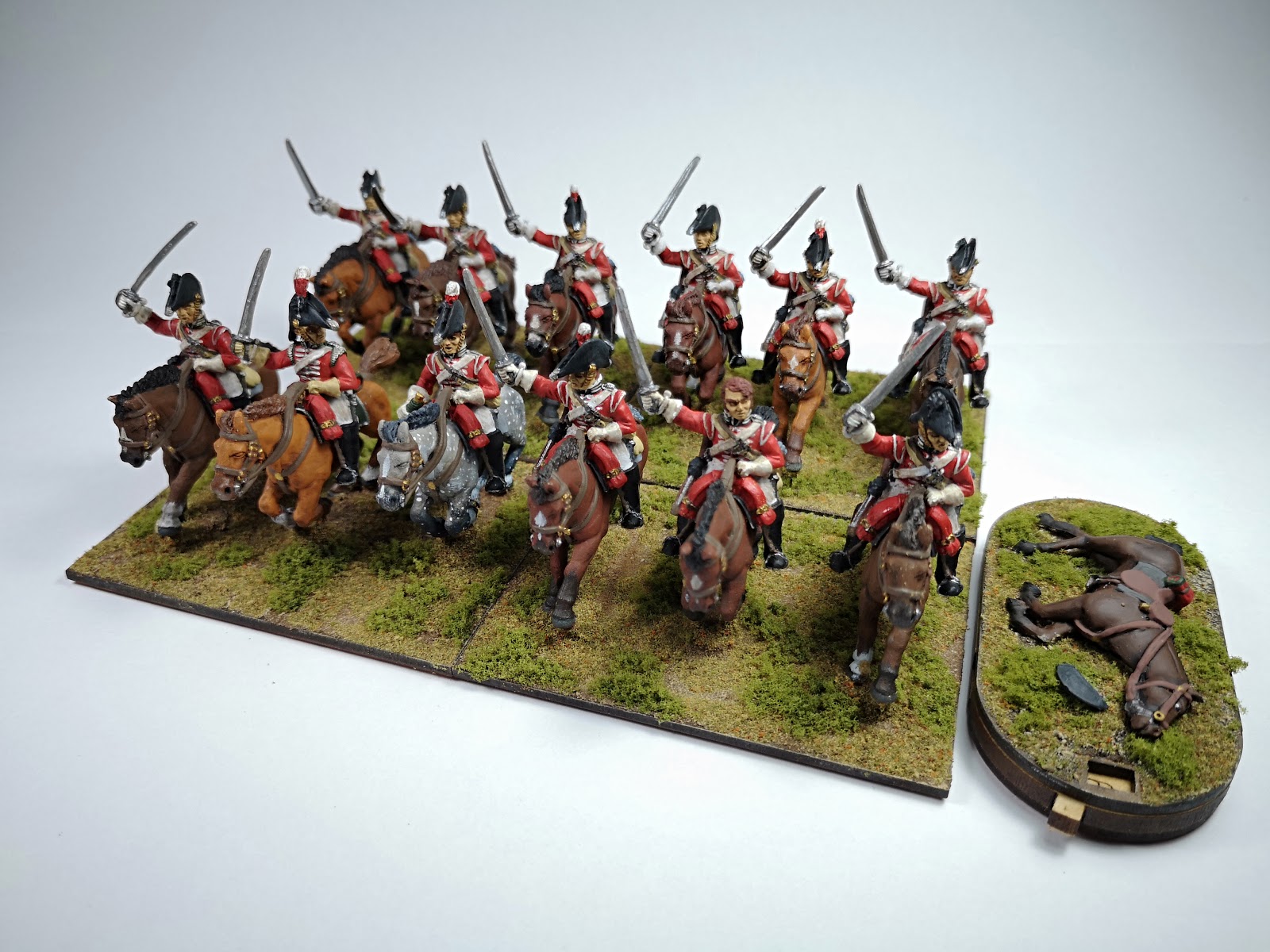 4th Dragoons with casualty marker
