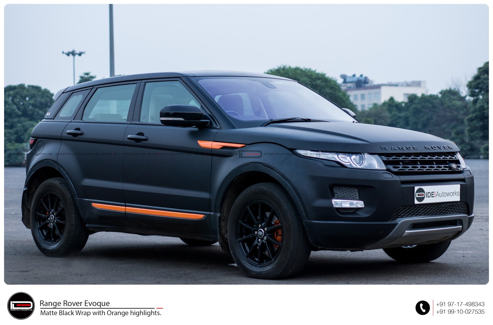 Land Rover Evoque - Matte Black Wrap | IDE Autoworks