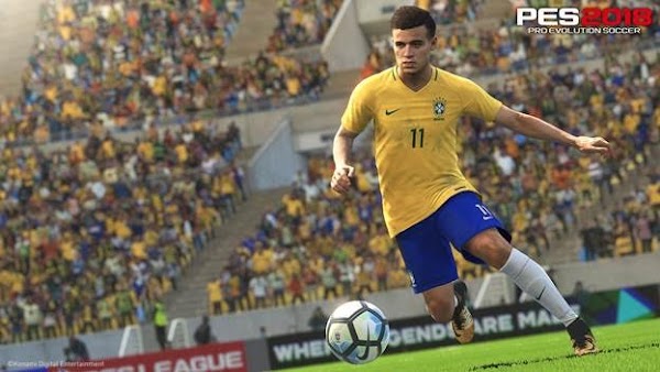 Konami elige a Coutinho como carátula de PES 2018 de Brasil