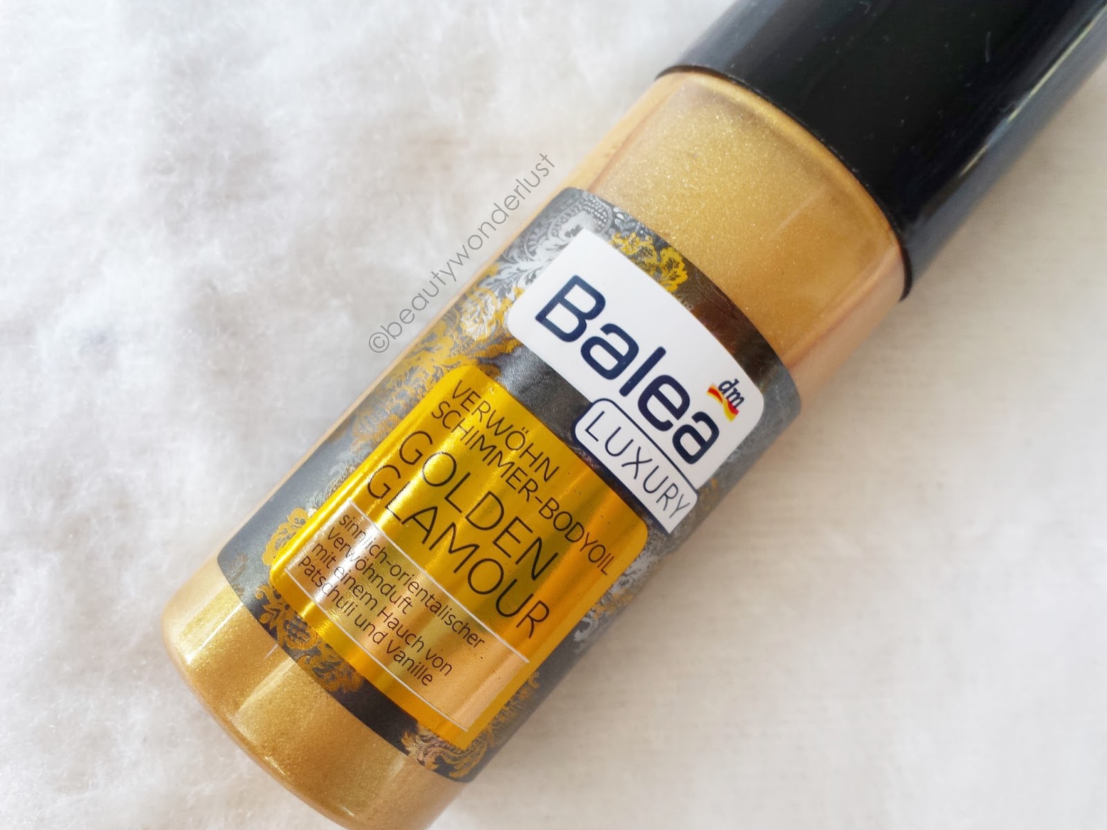 Balea Luxury Golden Glamour body oil