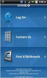 Chase Mobile banking app released for Android