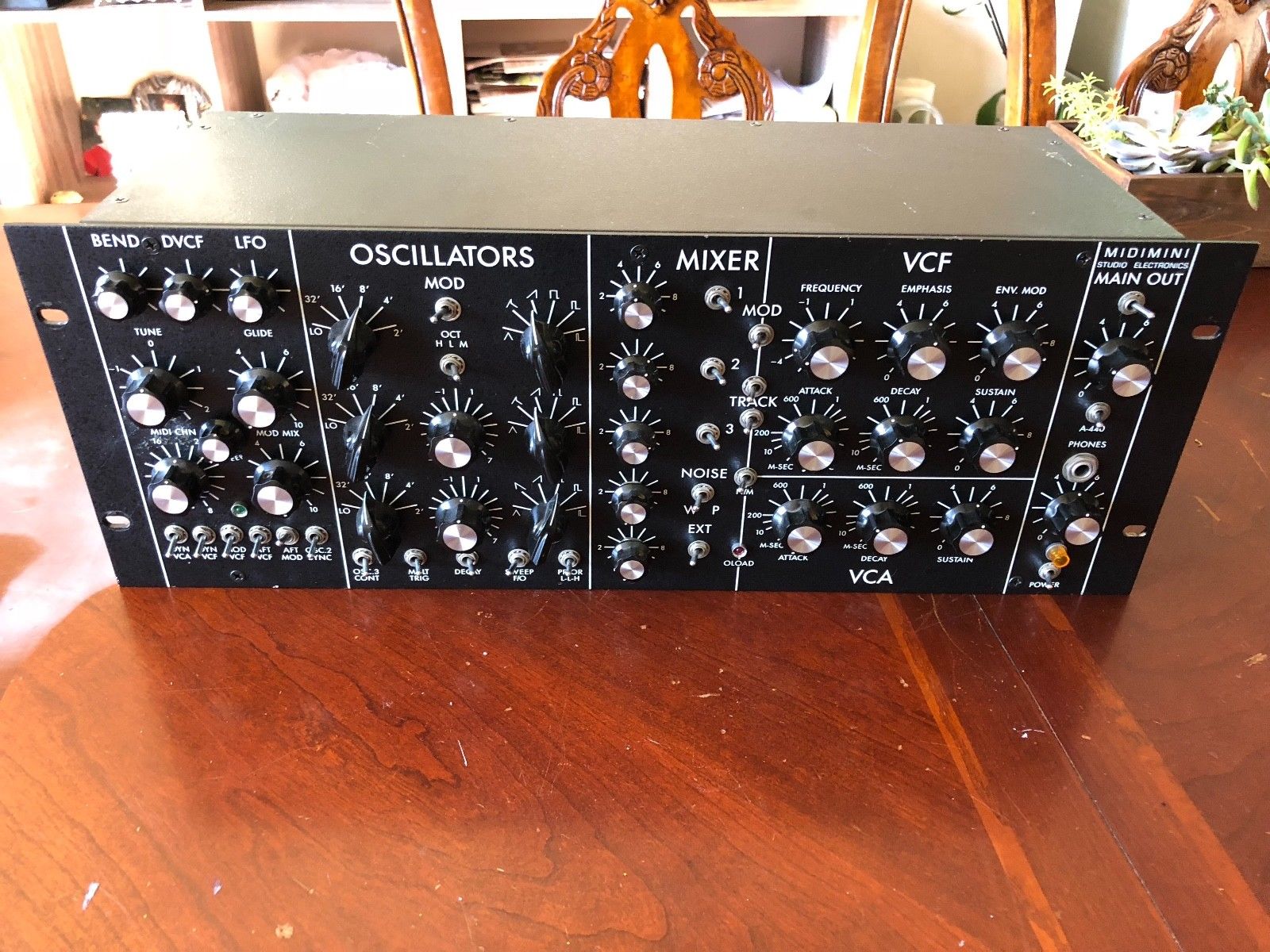 MATRIXSYNTH Studio Electronics Midimini Analog Minimoog Rack Mount Synth