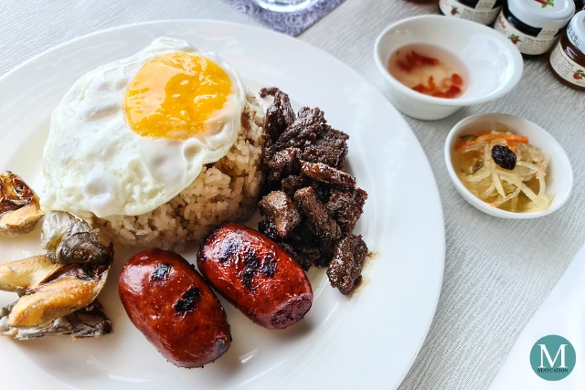 in-room breakfast at Shangri-La at the Fort, Manila