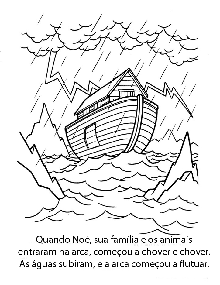 Catequese Bugio: A Arca de Noé - Atividades