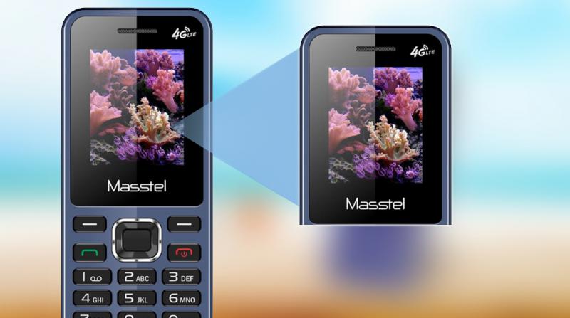 Điện thoại di động Masstel izi 12 4G - Chính hãng