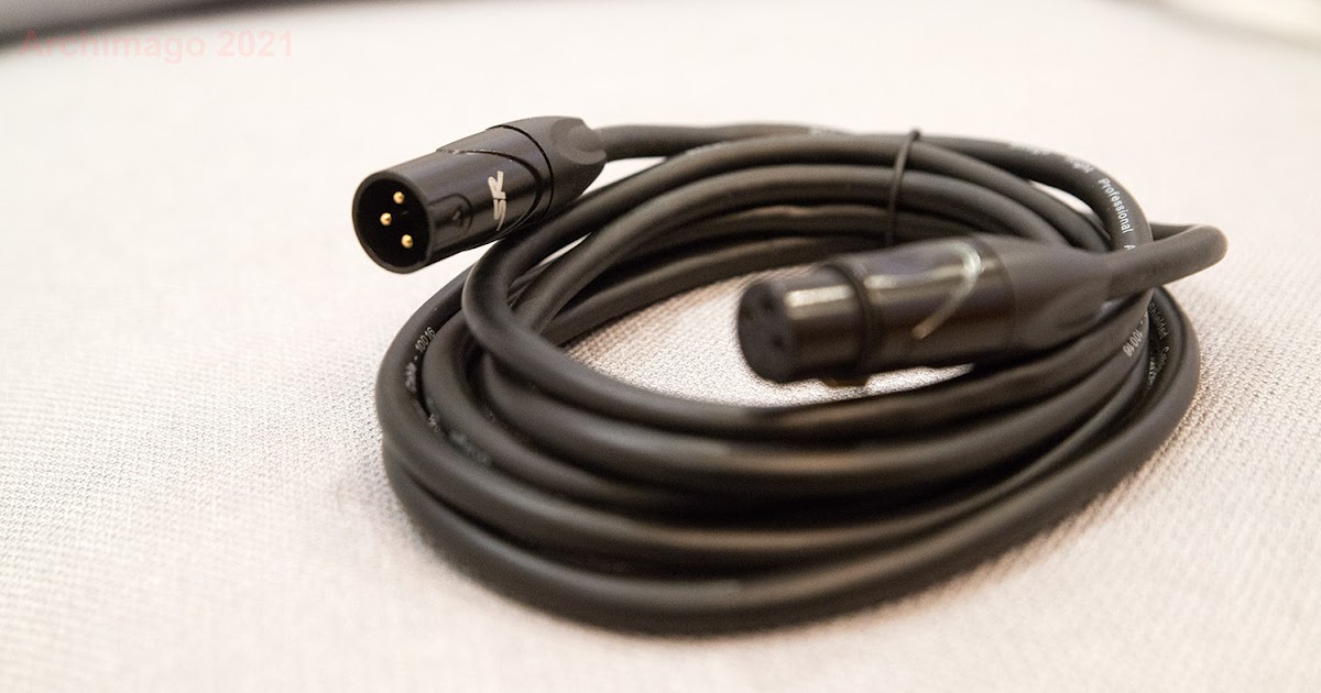 Archimago's Musings Cable review Monoprice Stage Right Series XLR gold plated connectors