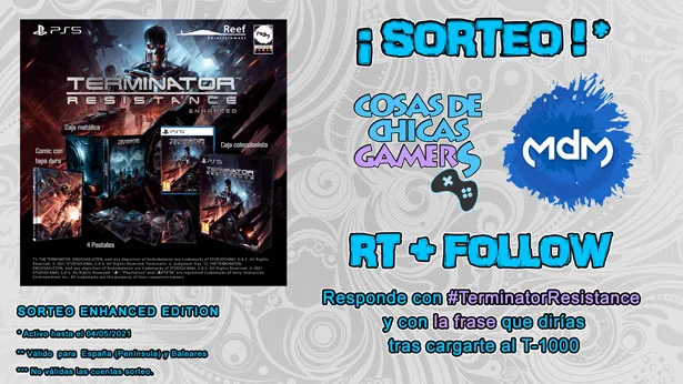 Sorteo Terminator Resistance Enhanced Edition PS5