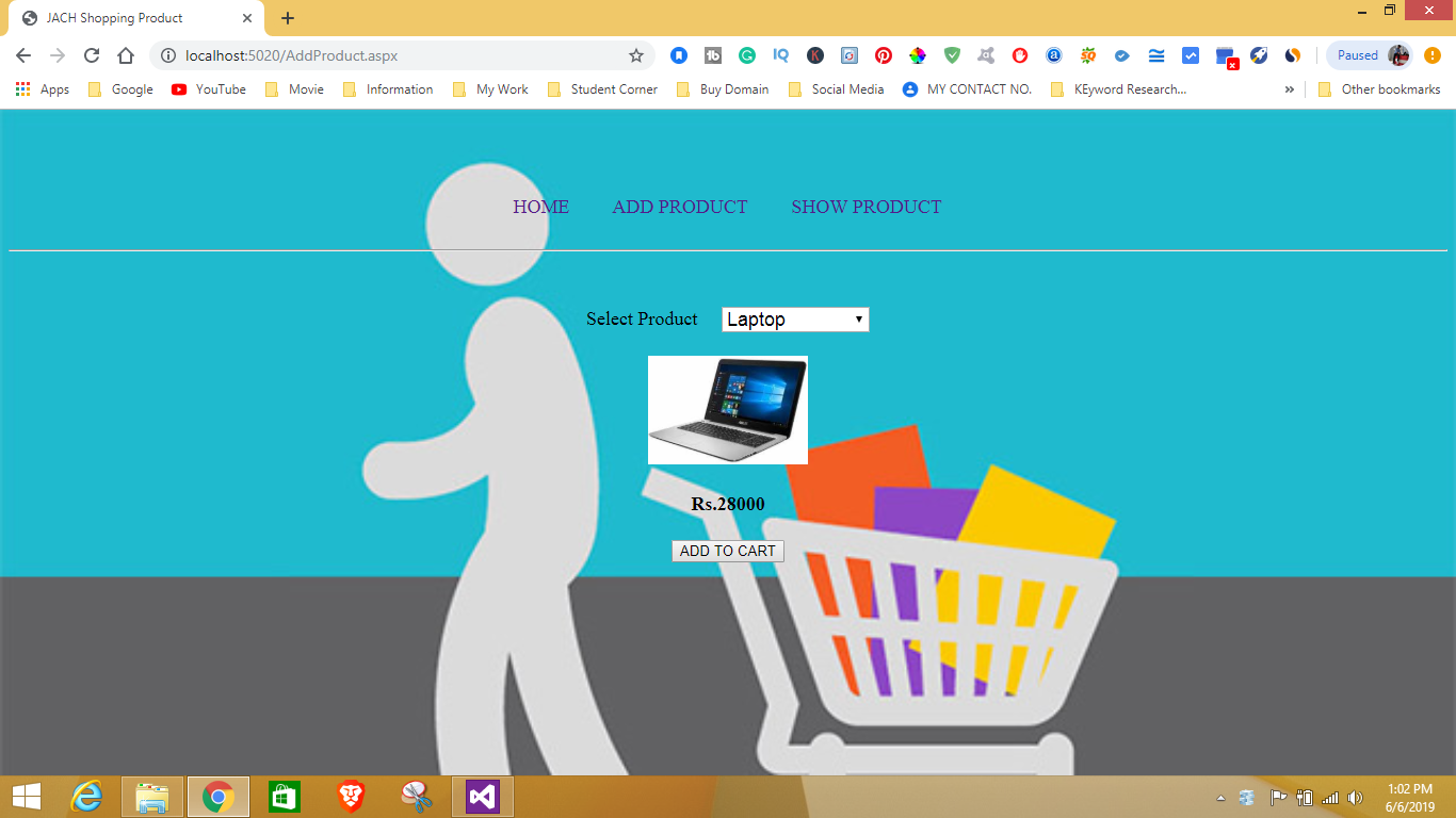 Shopping Cart Project Using in C