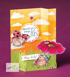 Stampin' Up! Sale-a-Bration 2020 Little Ladybug Card
