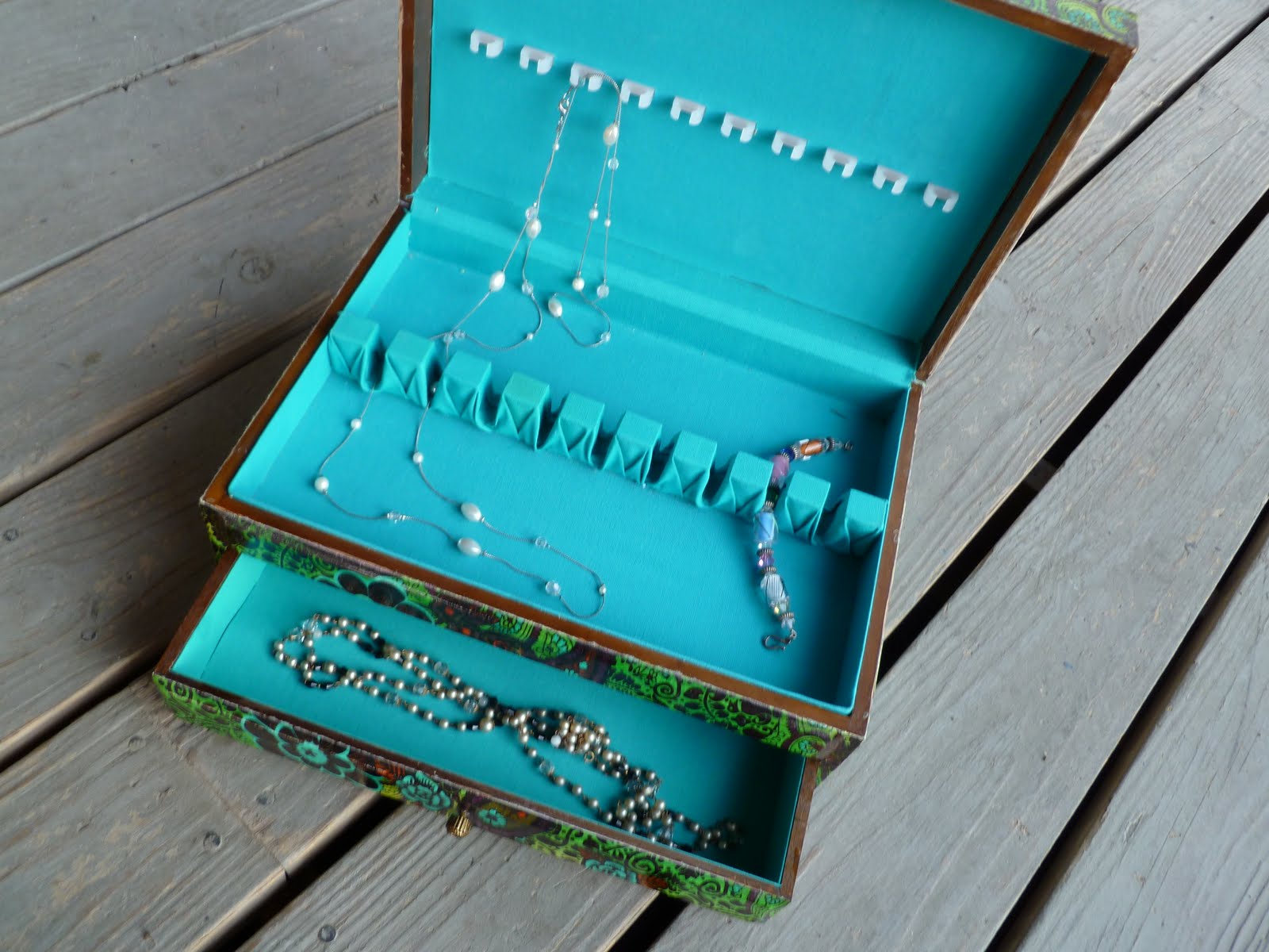 Silverware Box Now A Funky Jewel Box