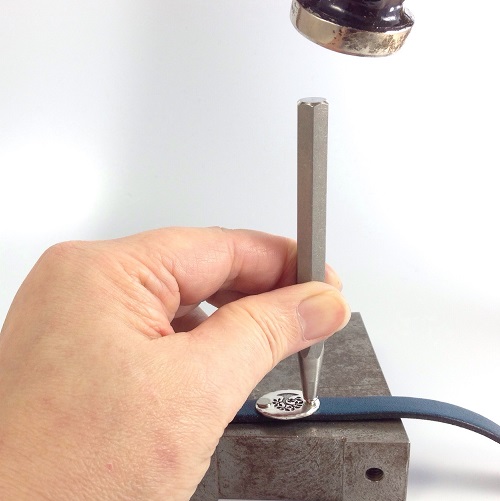 How to Rivet a Leather Bracelet Using Compression Rivets The Beading