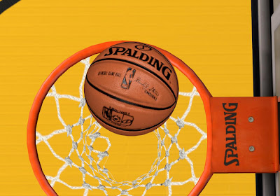 NBA 2K13 Dark Orange HD Spalding Ball Patch