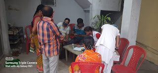 चलंत कोविड 19 सूरक्षा वाहन के द्वारा कराया गया मानगो बैकुंठ नगर में टीकाकरण का कार्य । 8 THE NEWS FRAME