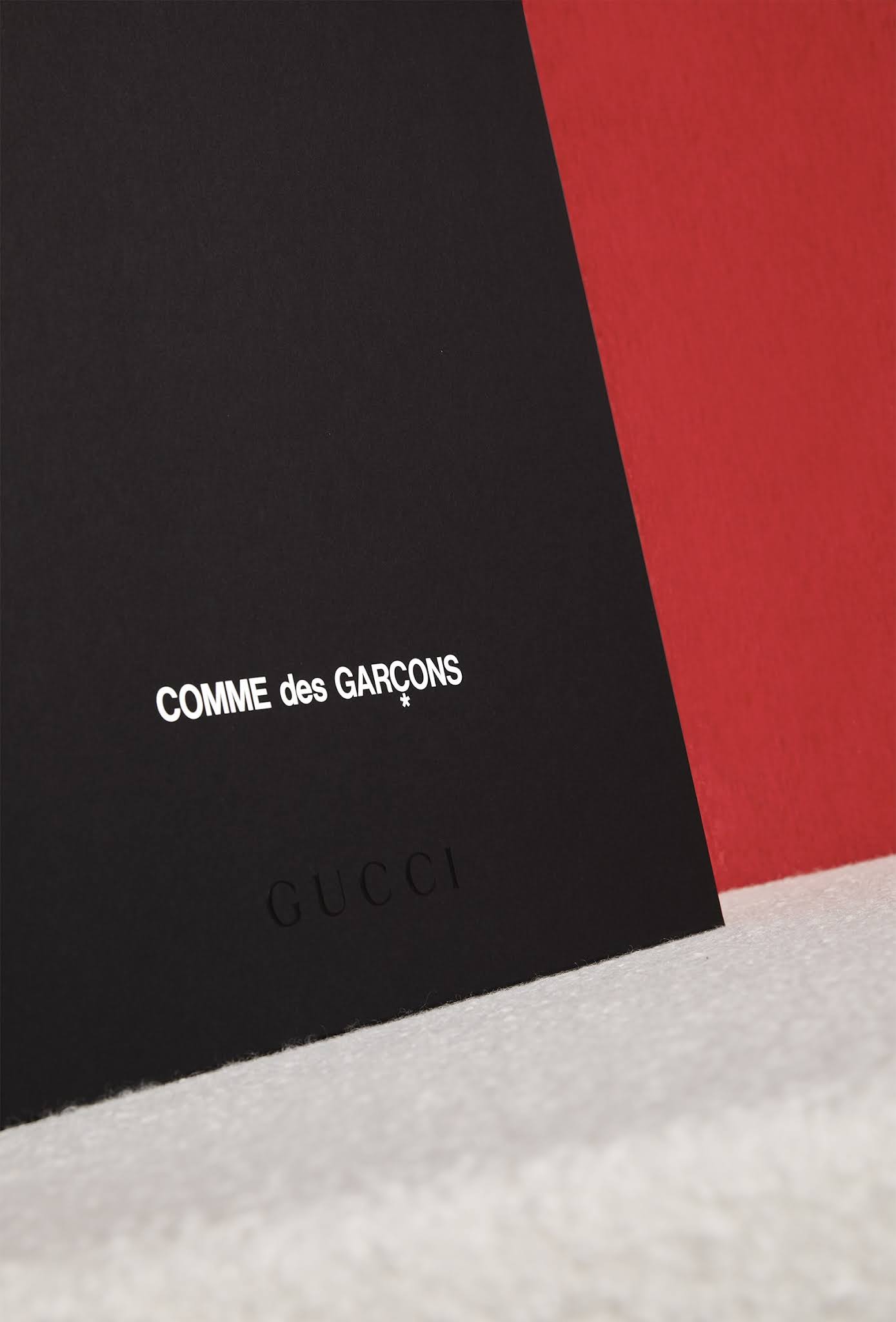 GUCCI x COMME des GARÇONS Shopper launches Friday, October 15th at COMME des GARÇONS