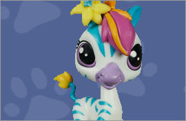 LPS Zebra Pets