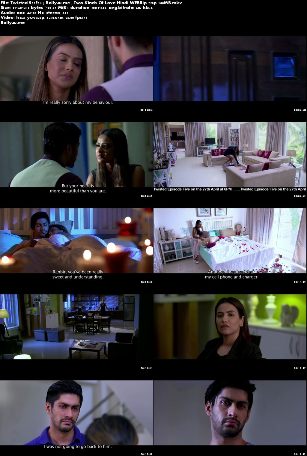 Twisted S01E04 Two Kinds Of Love WEBRip 100MB Hindi 720p Download