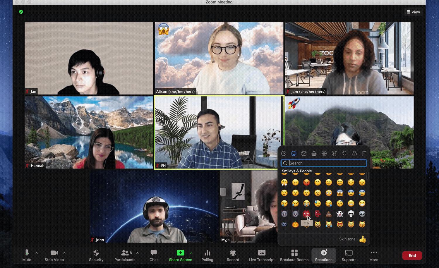 Zoom is adding new features including vanishing pen, new set of emojis