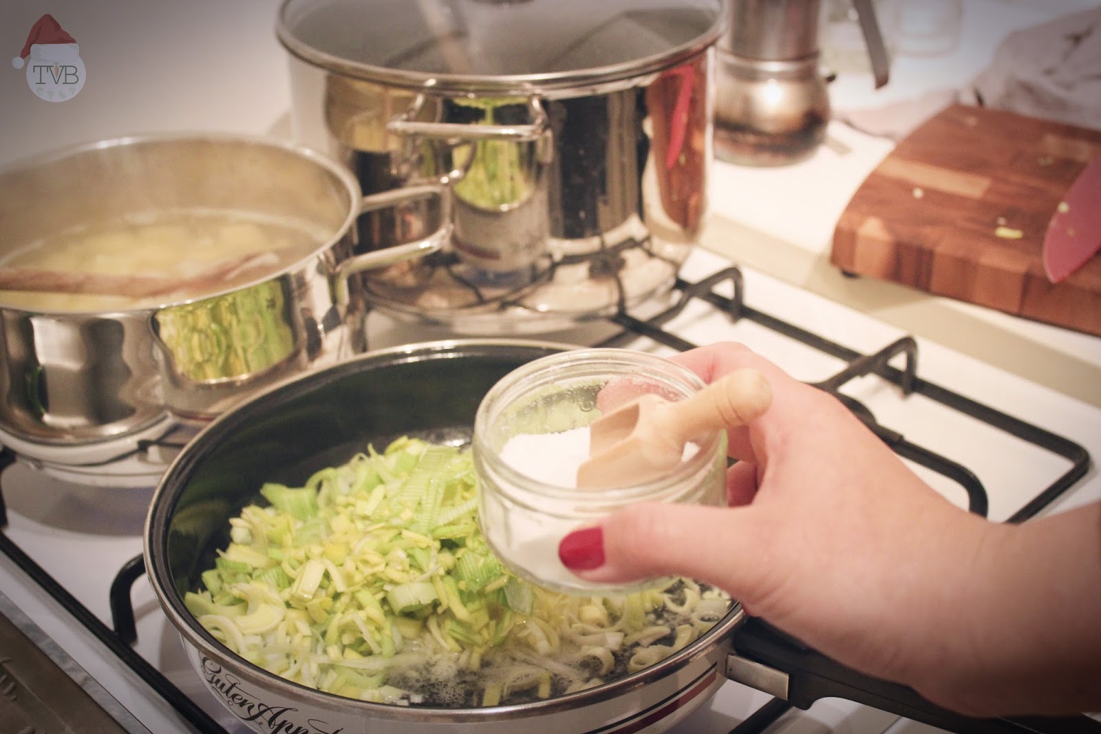 Lauch-Zucchini Laibchen mit Kartoffel Püree #vegan - Tschaakii&amp;#39;s Veggie ...