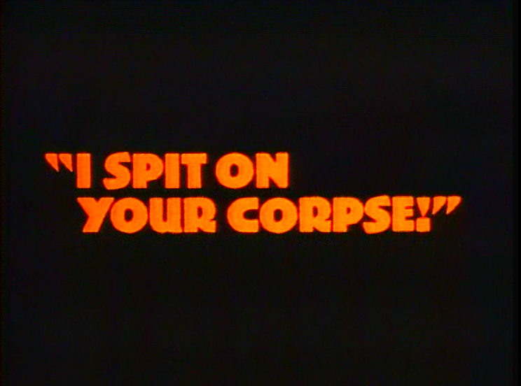 The Oak DriveIn I Spit On Your Corpse ! AKA Girls For Rent 1974
