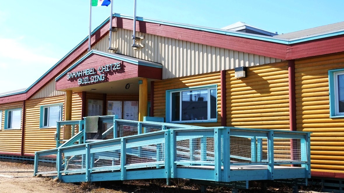 Ultima Thule Old Crow, an Arctic native village in Northern Yukon, Canada