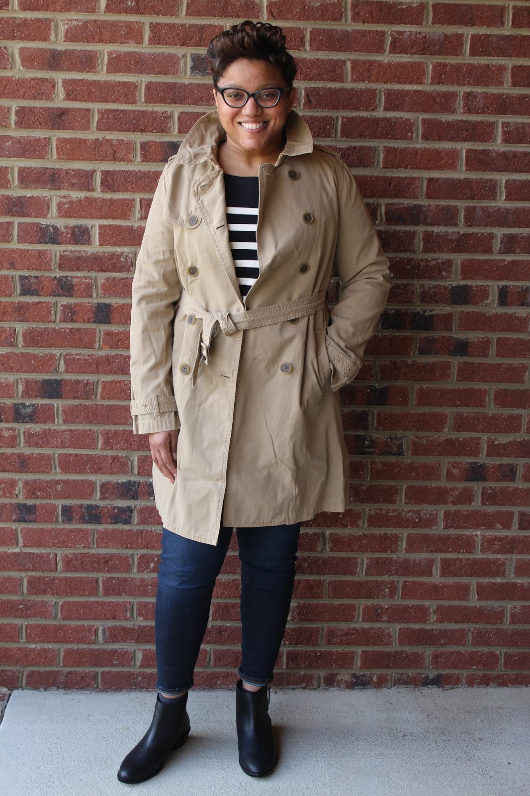 J. Crew Washed Cotton Trench Coat Really