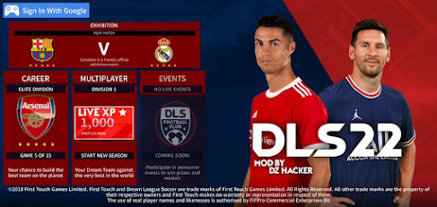 Dream League Soccer 2022 Mod Apk Obb Android Download
