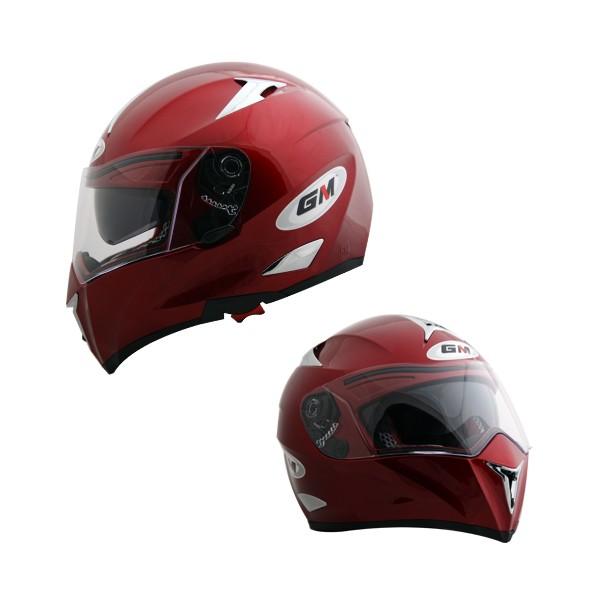 HELM GM FULL FACE AIRBORNE SOLID DOUBLE VISOR