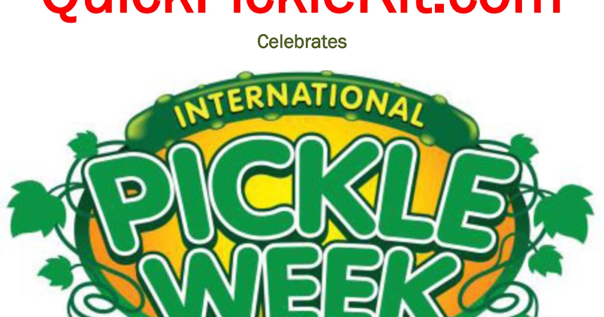 Quick Pickle Kit Celebrate International Pickle Week with