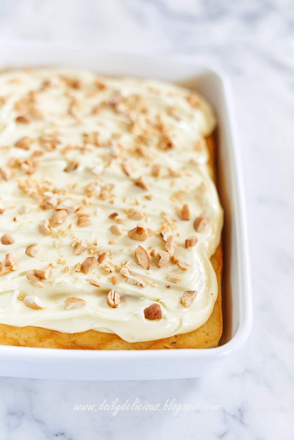 White chocolate cashew nut cake Easy Dinner Recipes For Every Week